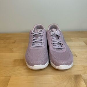 Skechers Women's Go Walk Joy Mauve Ladies' Sneakers Slip On Shoe 9 MAUVE